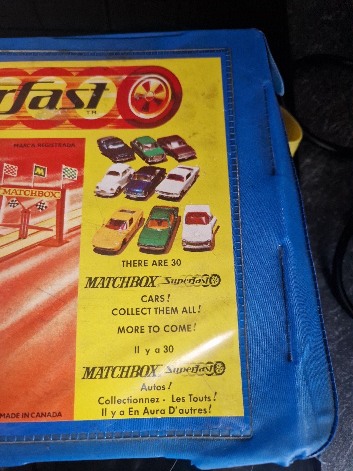 Matchbox carry case for raseset sf 4 made in canada rare, Verzamelen, Ophalen of Verzenden, Gebruikt