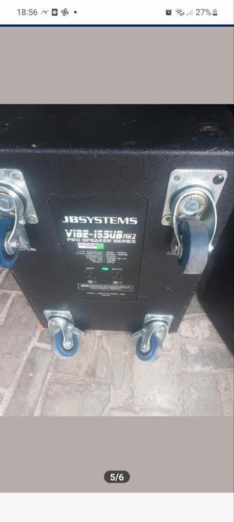 Jb system  2 vibe subs mkii en 2 15 inch vibe luidspreker, Ophalen