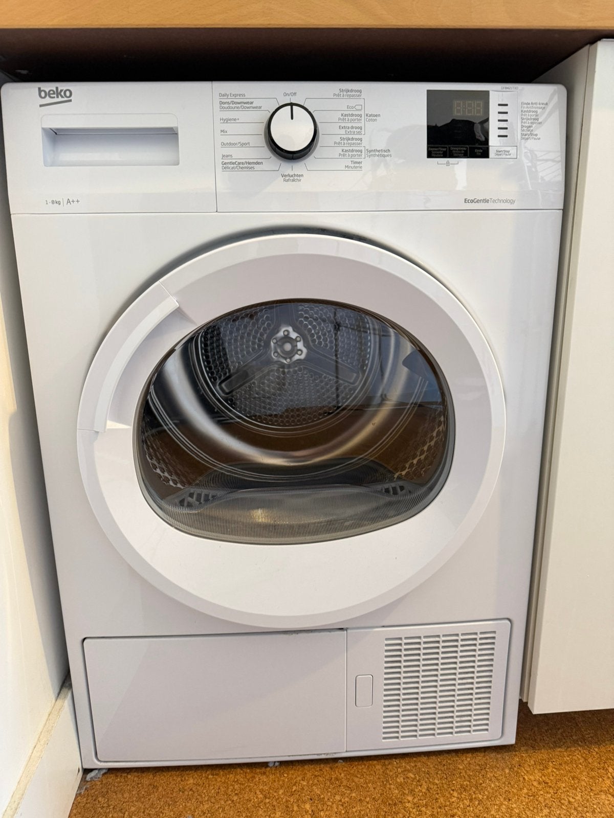 Beko droogkast, Electroménager, 8 à 10 kg, Enlèvement, Comme neuf, Autres types