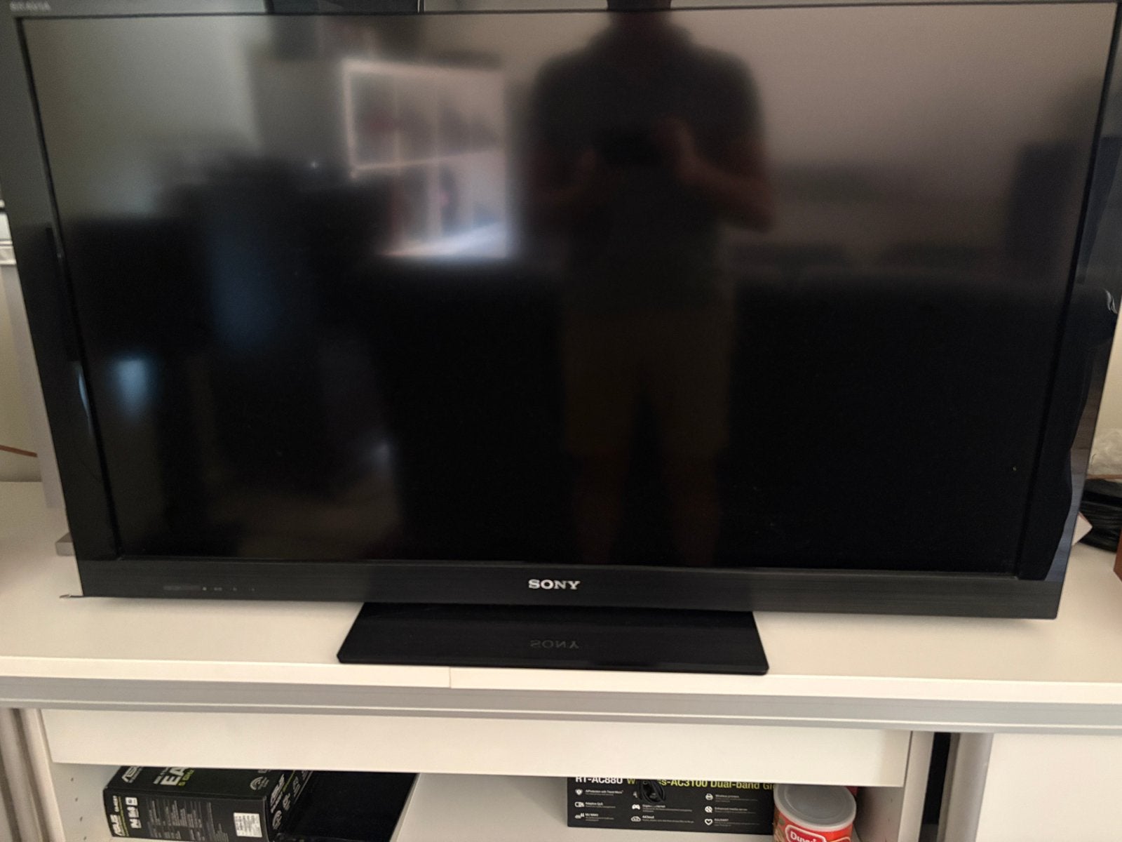 Sony bravia 48” TV + JVC 5.1+sony blueray speler, Ophalen, Gebruikt, JVC, 5.1-systeem