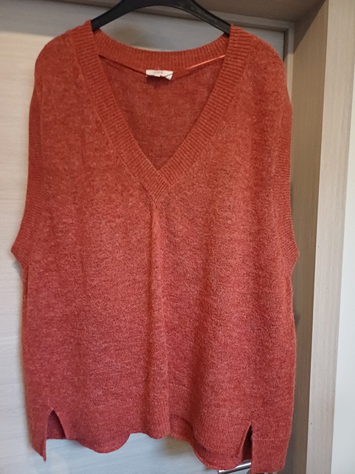 Bel&Bo debardeur roestkleur Mt 54, Kleding | Dames, EViva Bel&Bo, Ophalen of Verzenden, Zo goed als nieuw