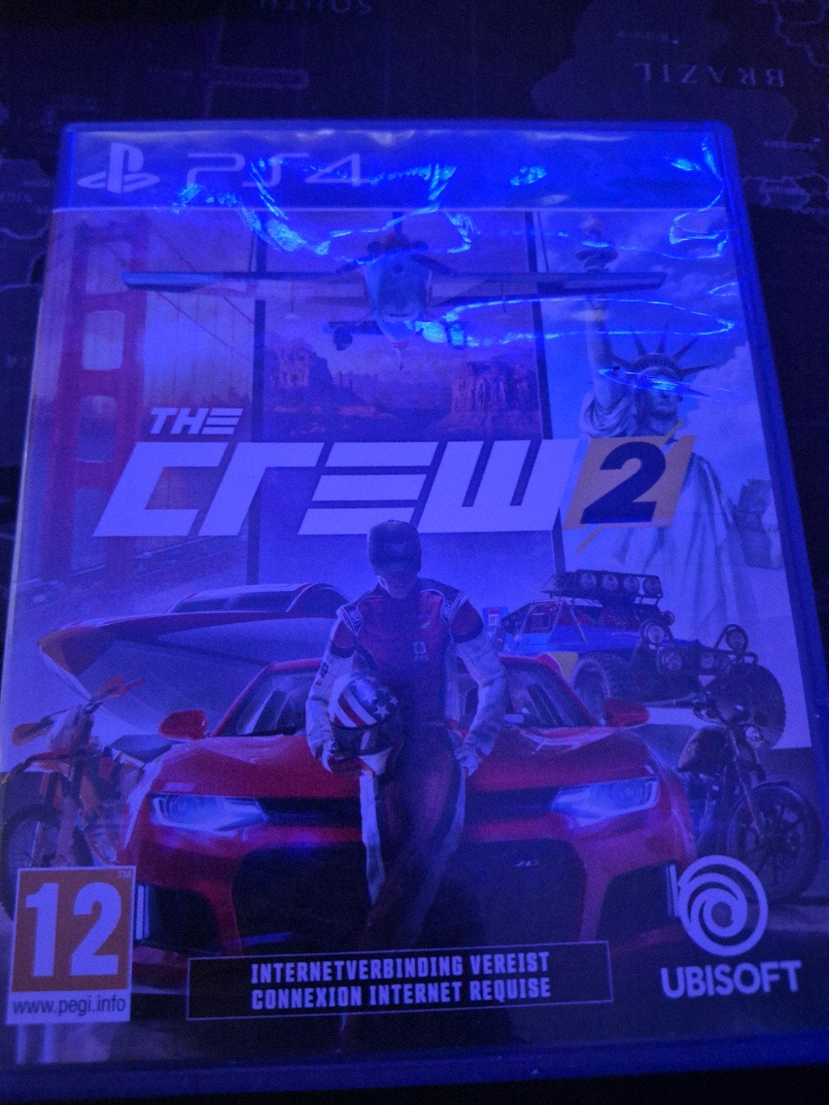 The Crew 2 (PS4) (paar keer gebruikt), Games en Spelcomputers, Games | Sony PlayStation 4, Ophalen of Verzenden, Racen en Vliegen