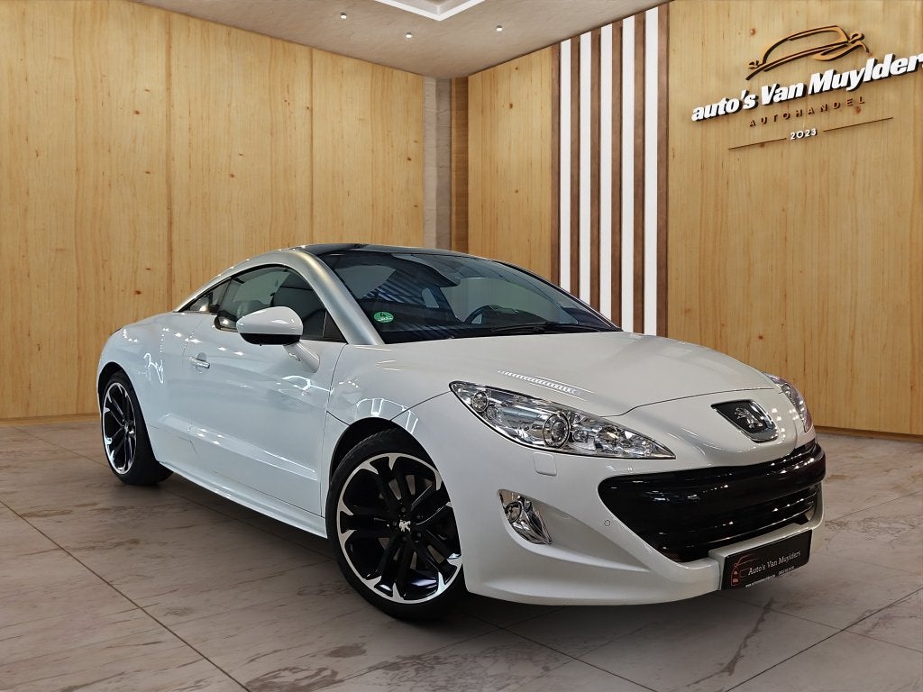 Peugeot RCZ 1.6 THP 200 PK – Slechts 54.200 km – 1e Eigenaar, Voorwielaandrijving, Zwart, 4 cilinders, Wit