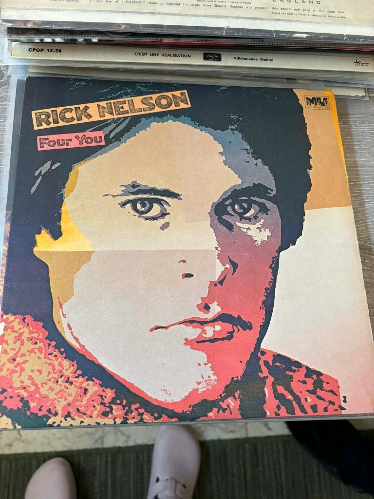 Rick Nelson, four you, 10 inch lp, slechts 5 euro,, LP, Gebruikt, 10 inch, Rock-'n-roll