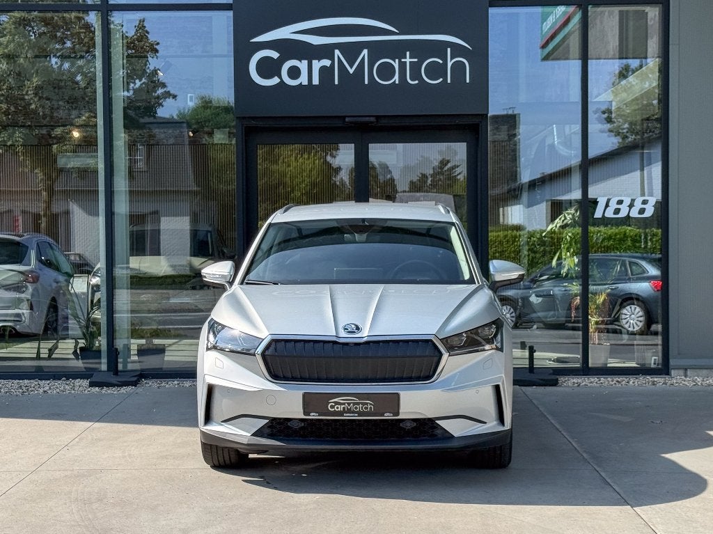 Skoda Enyaq 80 - TREKHAAK | ACC | CAMERA | KEYLESS, Autos, Skoda, Argent ou Gris, Achat, Euro 6, Entreprise
