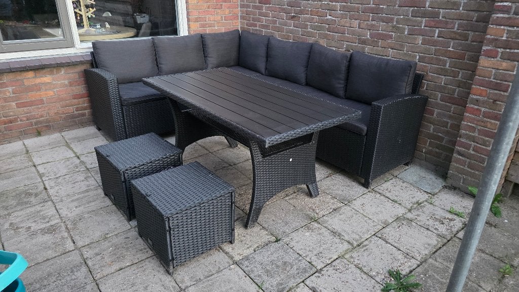 Loungeset 2 maand oud, Tuin en Terras, Tuinsets en Loungesets, Ophalen, Zo goed als nieuw, Loungeset