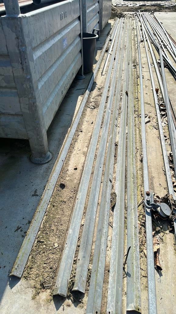 galvaniseerde L ijzers, Ophalen, Gebruikt