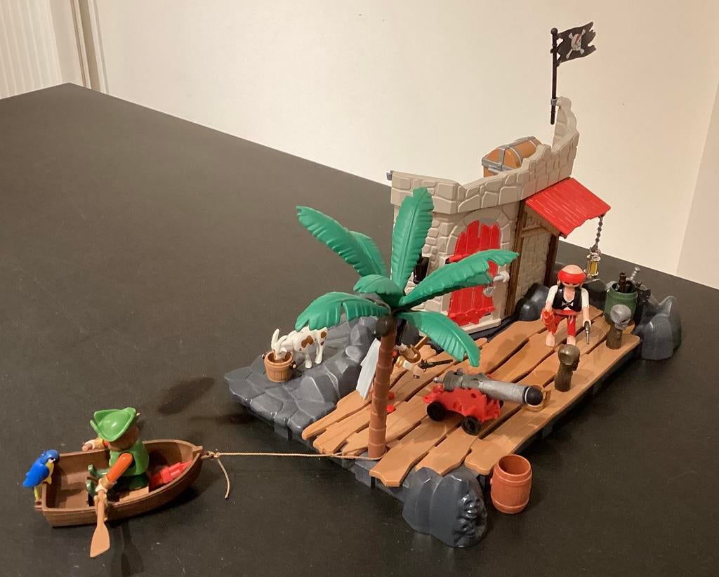 Playmobil 6146: Piratenfort van Superset., Ophalen of Verzenden, Zo goed als nieuw, Complete set