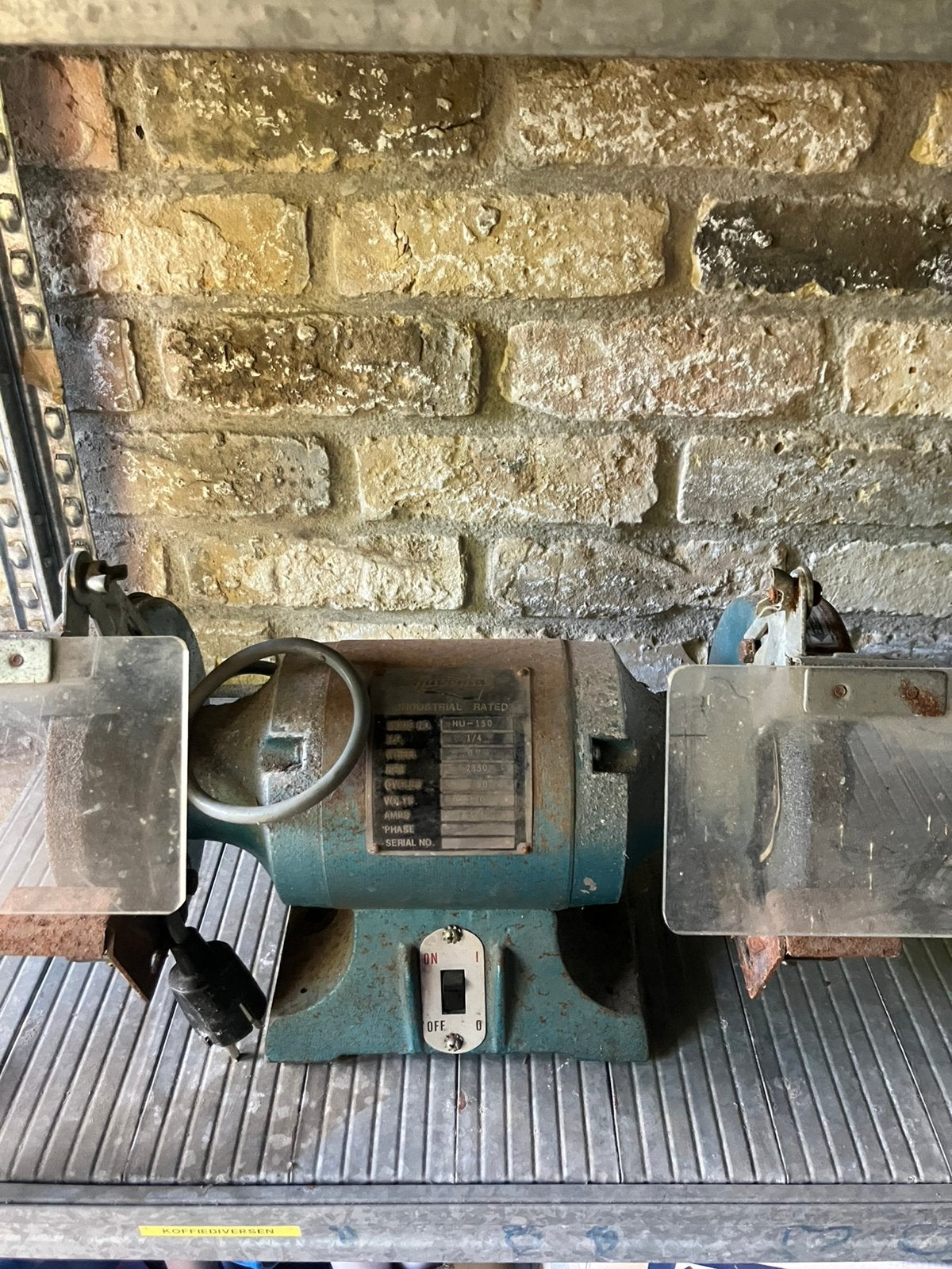Werkbank slijpmachine, Ophalen, Gebruikt, Werkbankslijpmachine