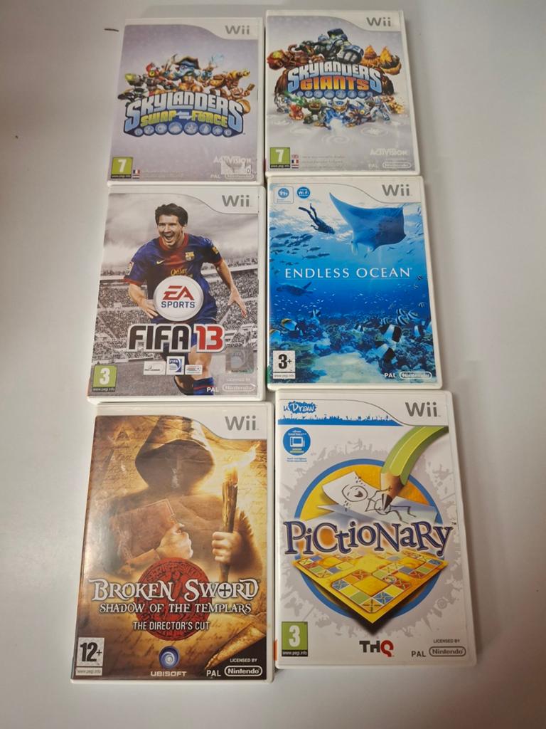 Leuk pakket van 6 Wii games, Ophalen of Verzenden