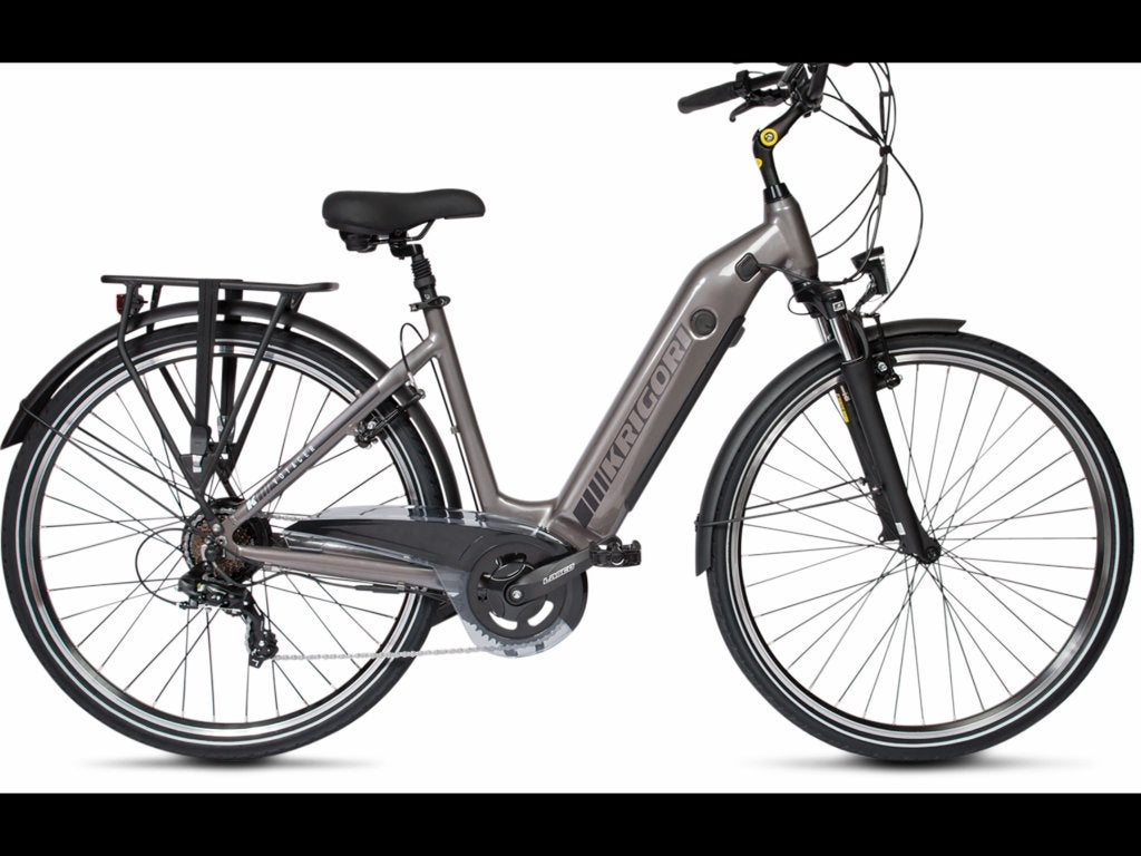 Krigori elektrische fiets te koop met 180 km op ( echte km ), 55 à 59 cm, Enlèvement, Utilisé, 50 km par batterie ou plus