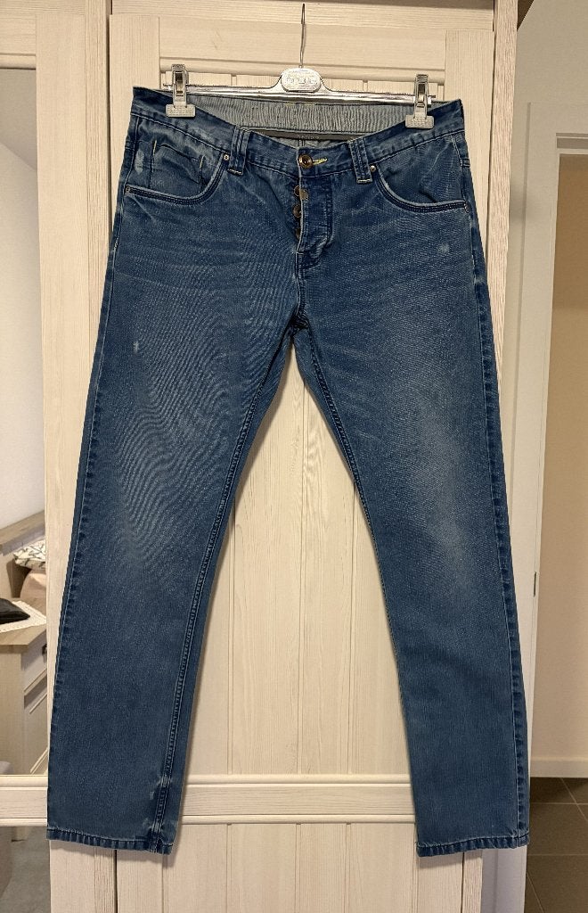 Jeans Timezone,maat W36, W36 - W38 (confectie 52/54), Timezone, Blauw, Ophalen of Verzenden