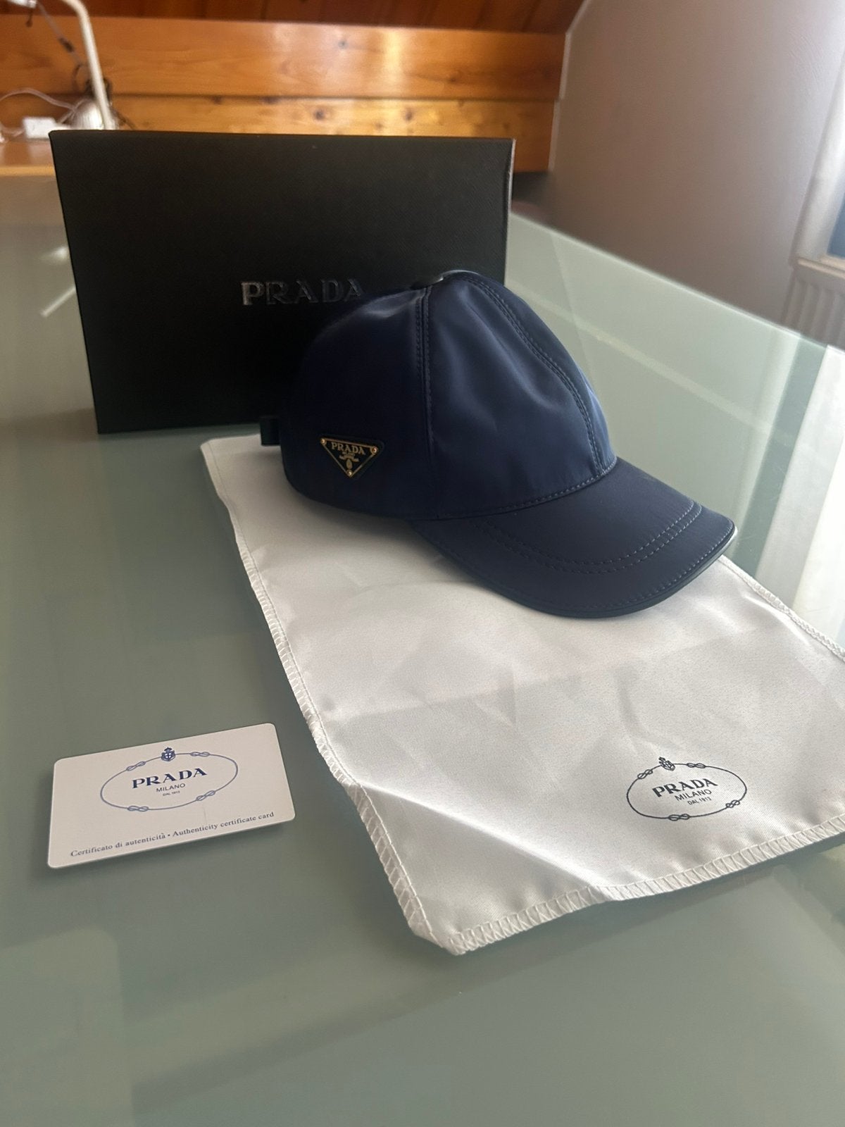 Prada pet, Kleding | Heren, Hoeden en Petten, Ophalen of Verzenden, Nieuw, Pet