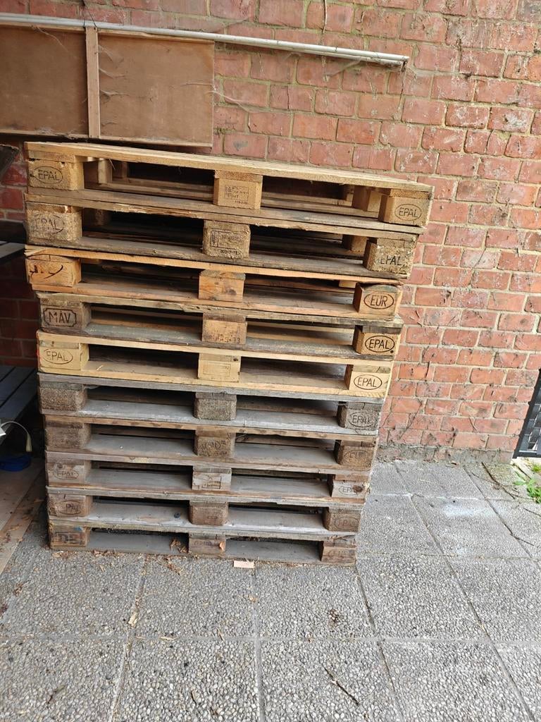 Europaletten, Doe-het-zelf en Bouw, Hout en Planken, Ophalen