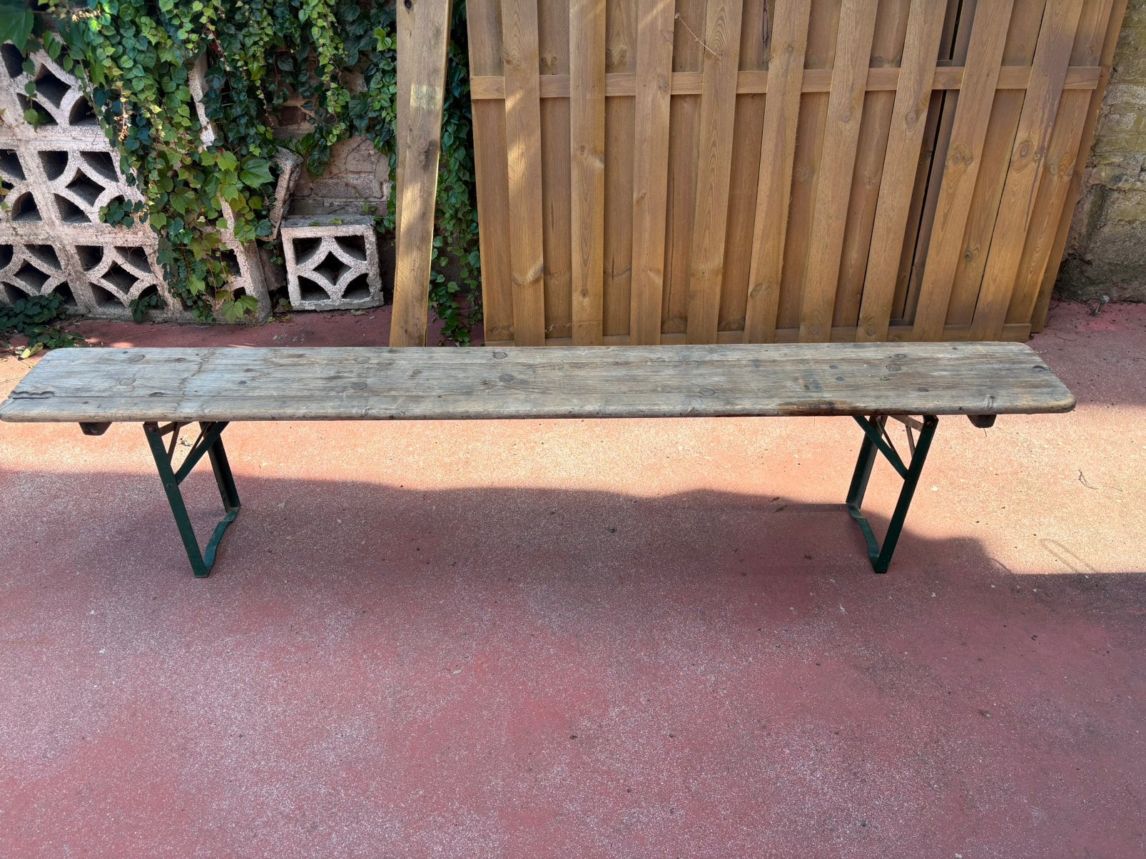 Banc 220cm, Ophalen of Verzenden, Zo goed als nieuw
