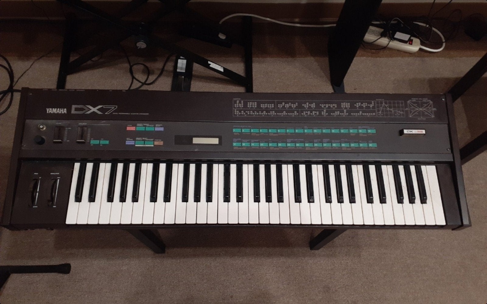 Yamaha DX7, Enlèvement, Yamaha