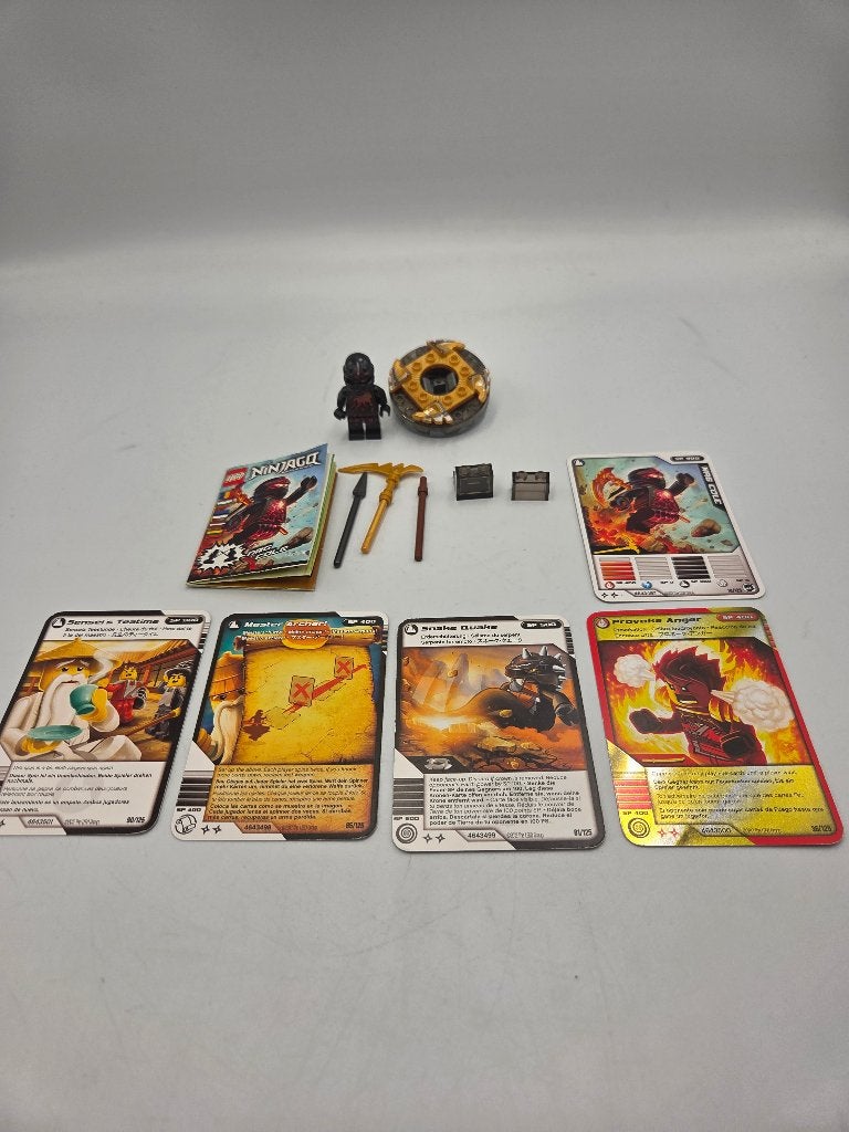 Lego Ninjago 9572 NRG Cole, Lego, Ophalen of Verzenden, Zo goed als nieuw, Inclusief instructies