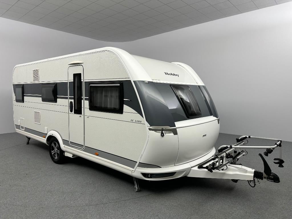 Hobby De Luxe 545 KMF Mover Fietsenrek Luifel Voortent, Caravans en Kamperen, Caravans, Bedrijf, tot en met 6, 1250 - 1500 kg