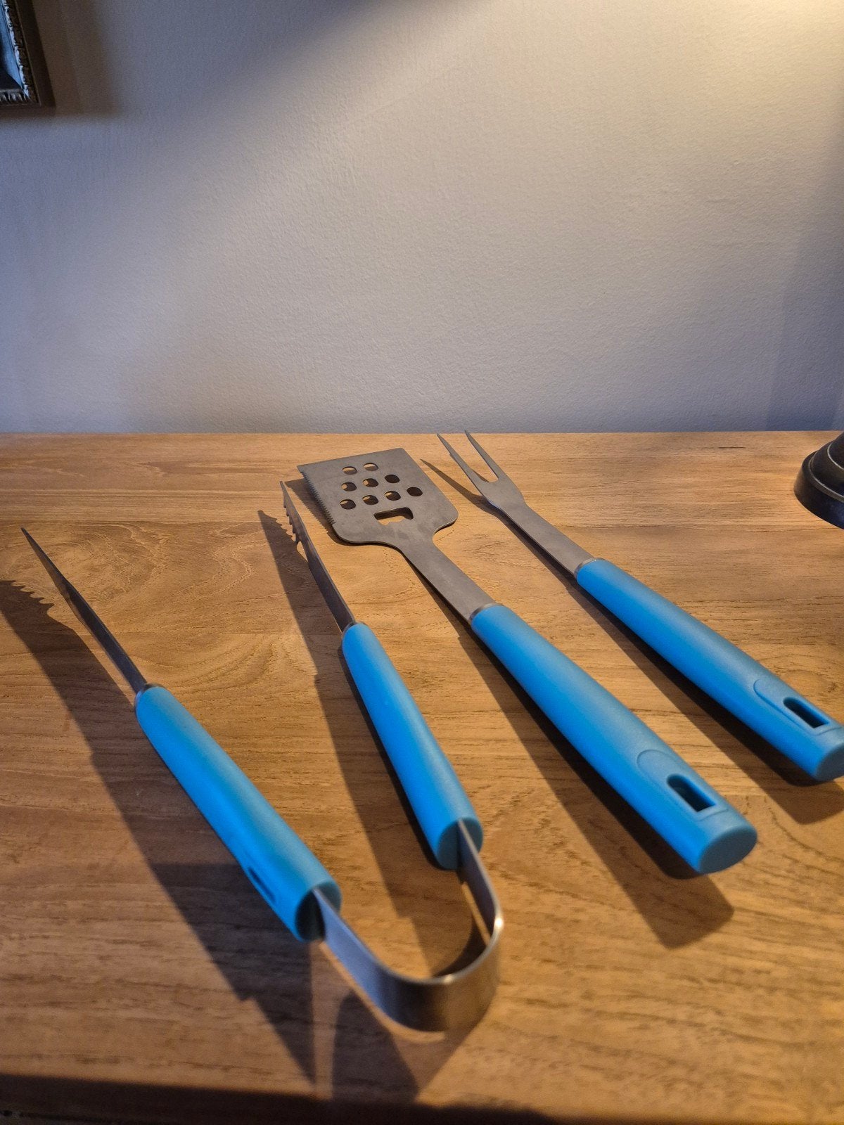 Barbecue set, Ophalen