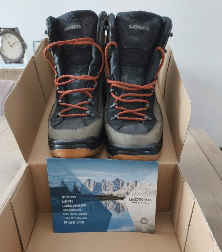 Lowa Renegade GTX Mid Wandelschoenen Heren maat 45, Ophalen of Verzenden, Zo goed als nieuw, Schoenen