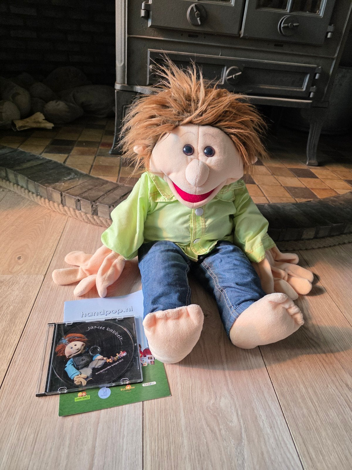 living puppets 65cm, Ophalen of Verzenden