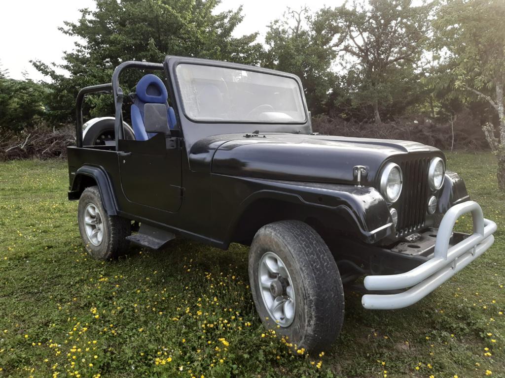 Korando k4 idem jeep cj7, Autos, Oldtimers & Ancêtres, Achat, Cabriolet, Noir, 2 portes