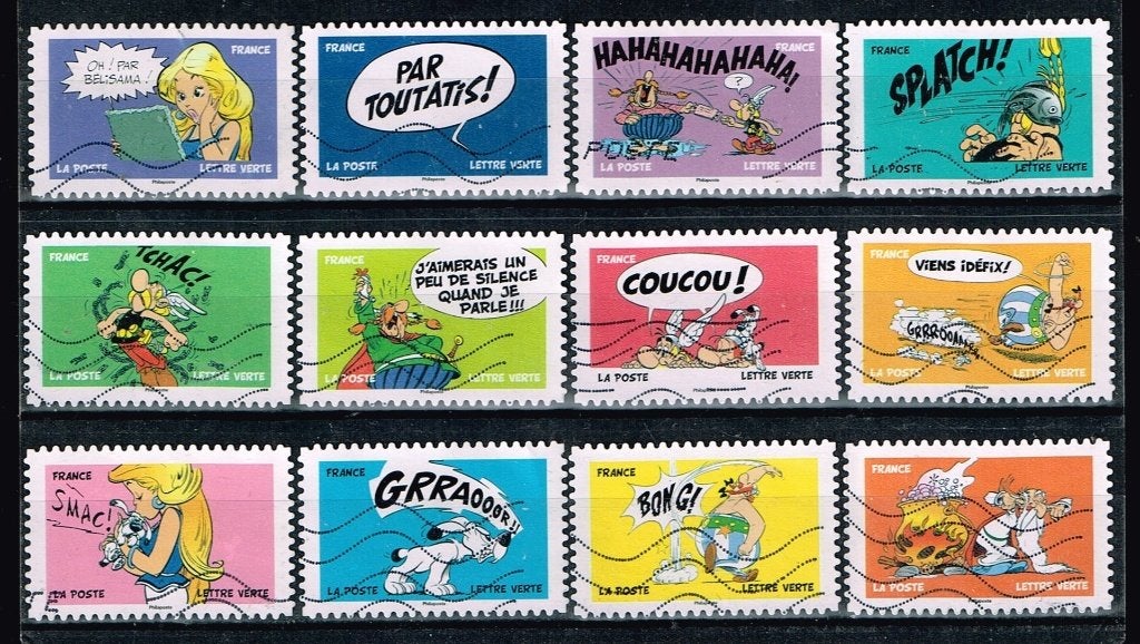 Timbres-poste de France - K 6270 - Astérix et Obélix, Envoi, Affranchi
