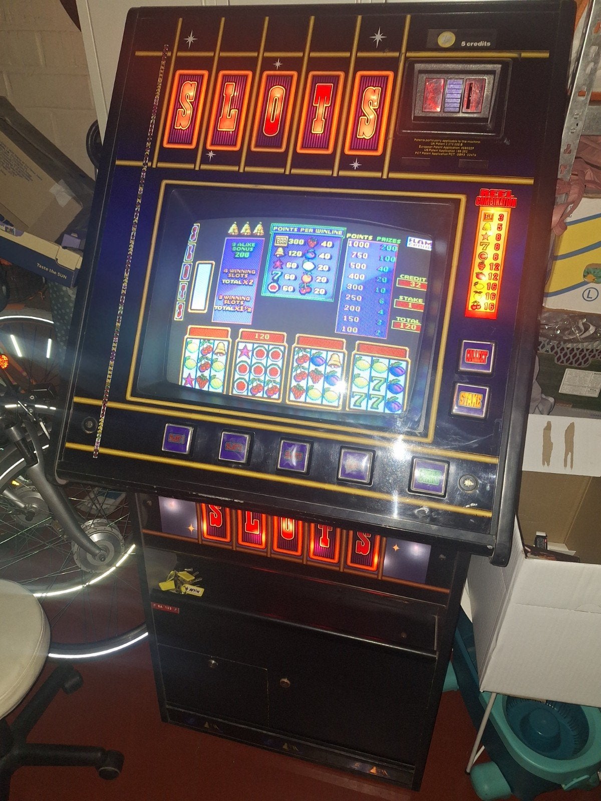 Bell fruit slots, Verzamelen, Ophalen