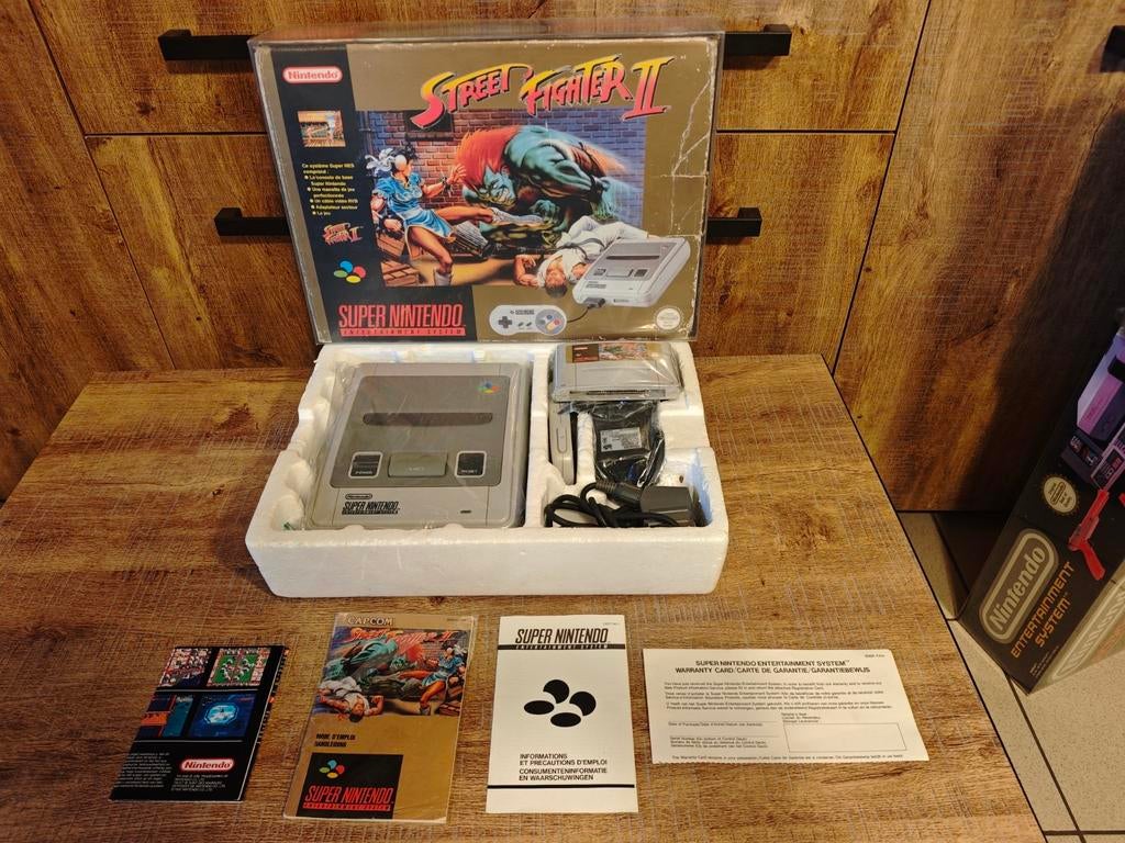 Pack Super Nintendo Street fighter 2 or