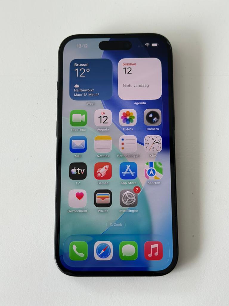 Iphone 15 128 Go noir, 128 GB, Enlèvement ou Envoi, Utilisé, Sans abonnement