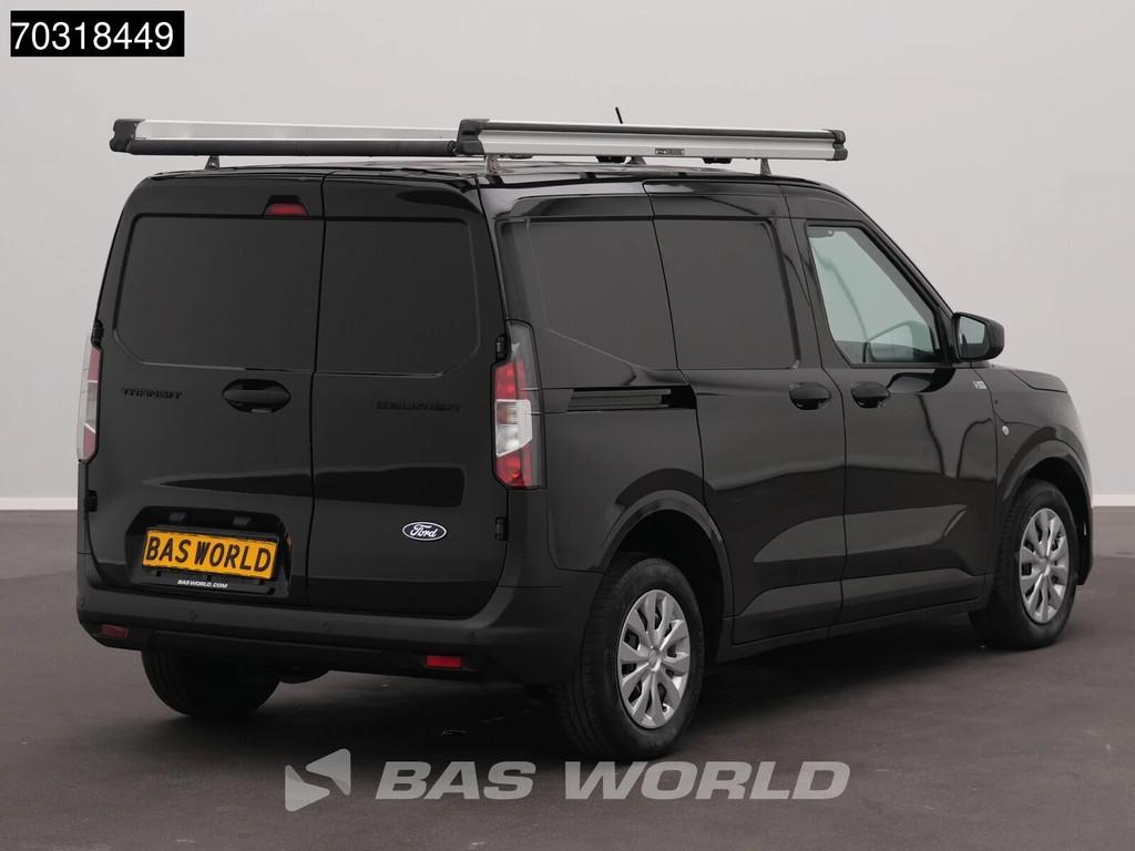 Ford Transit Courier 100pk Benzine L1H1 Airco Cruise Imperia, Stof, Gebruikt, Euro 6, Zwart