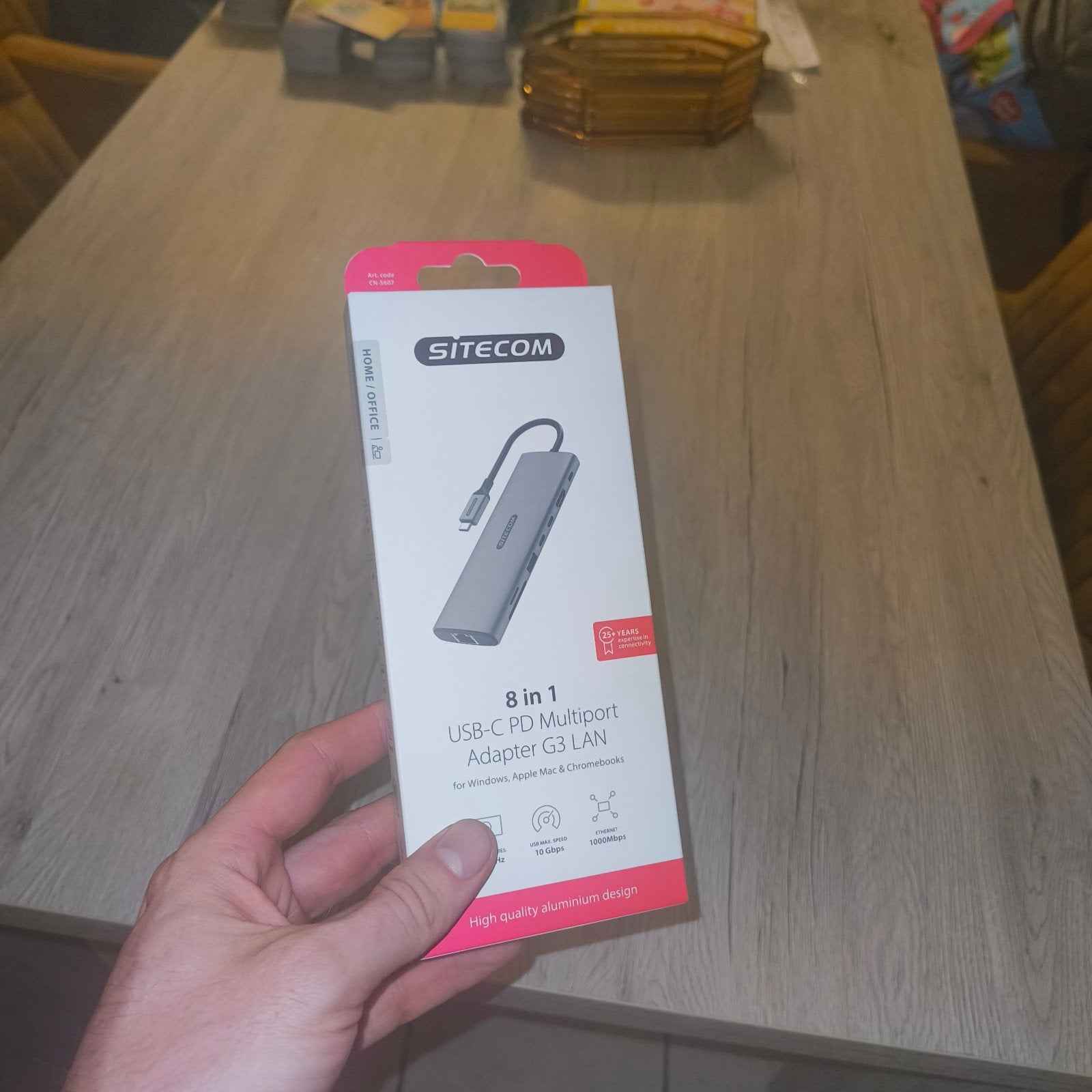 USB C hub Sitecom, Ophalen of Verzenden, Nieuw, Sitecom, 1 GB of minder