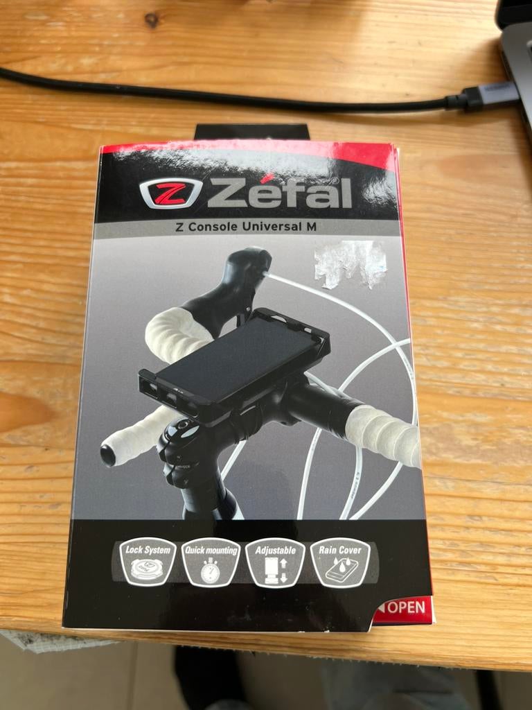 Zefal Z Console Universal M telefoonhouder voor op de fiets, Enlèvement ou Envoi, Comme neuf, Vélo