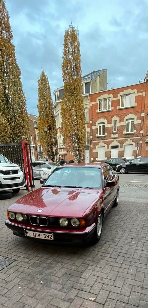 Bmw 525 tds, Autos, Rouge, 4 portes, Automatique, Particulier