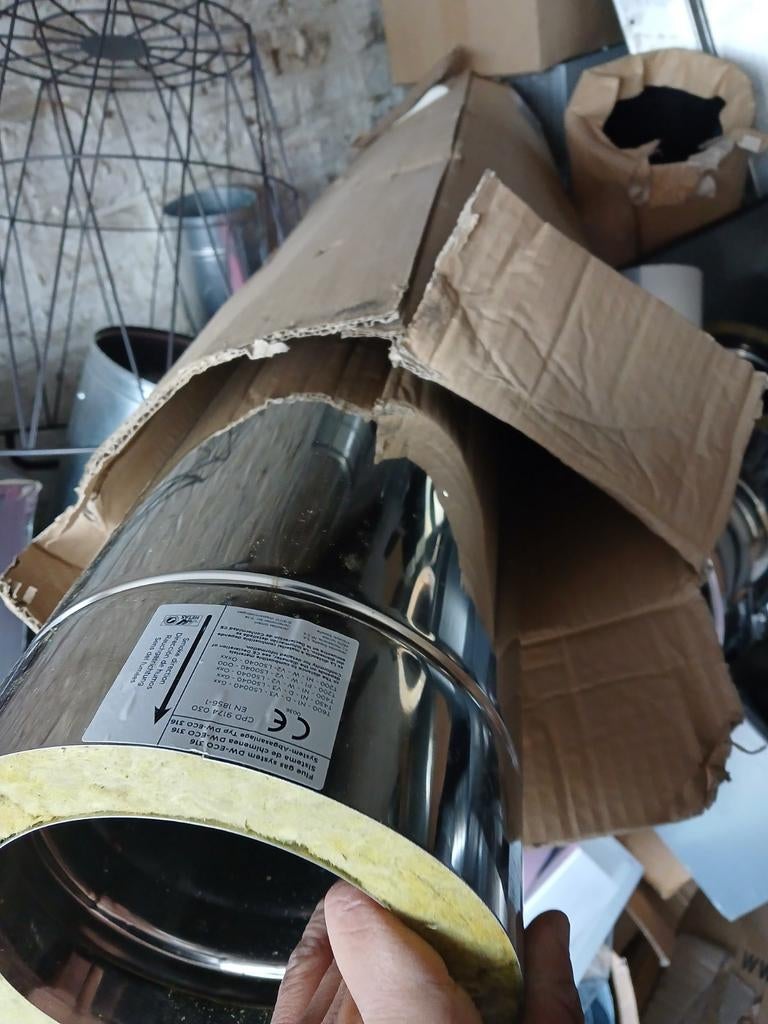 Lot buse en inox, Bricolage & Construction, Enlèvement