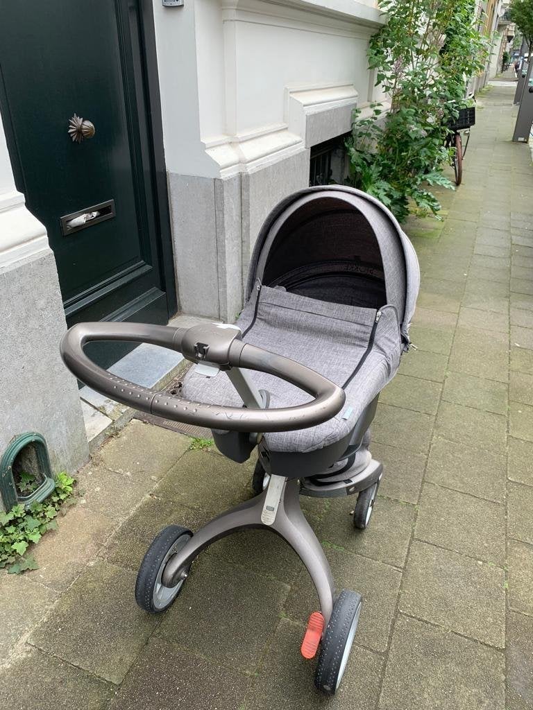 Stokke buggy 3 in 1 (maxicosi - reiswieg - buggy), Kinderen en Baby's, Buggy's, Ophalen, Gebruikt