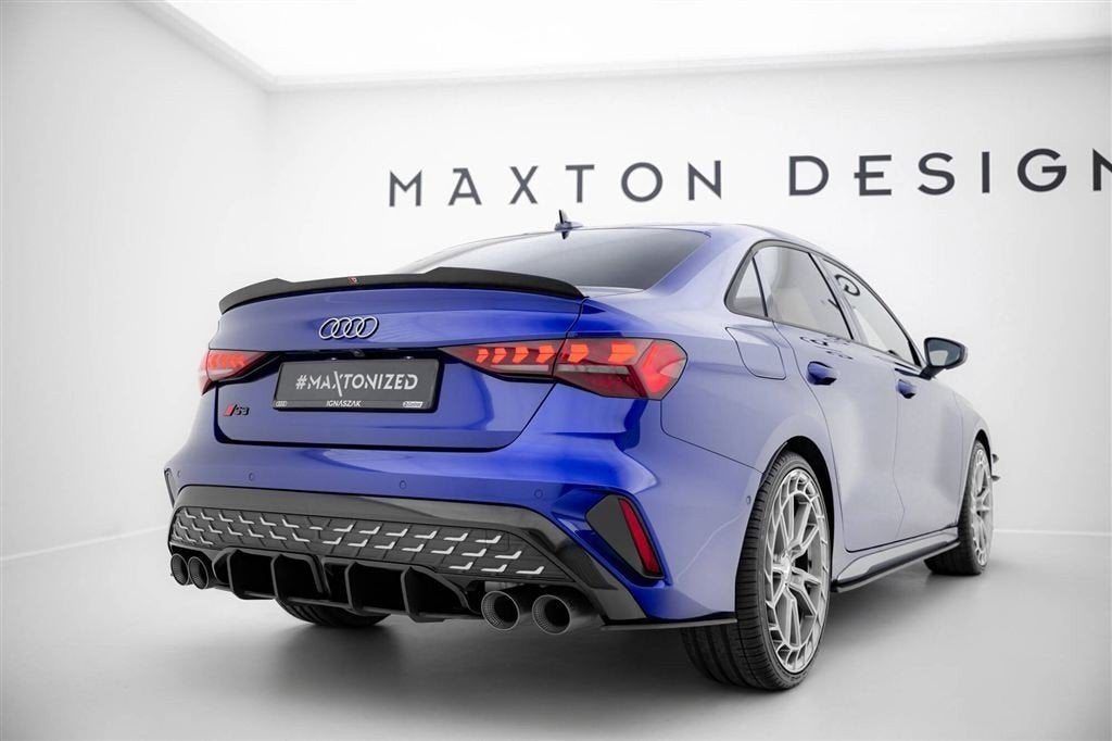 Maxton Design Audi S3 8Y Sedan Facelift Rear Diffuser Street, Envoi