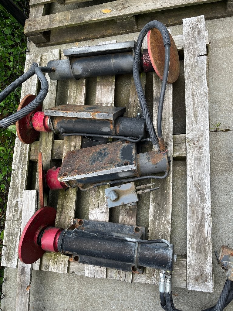Stempels, hydraulische steunpoten, cilinders, Ophalen
