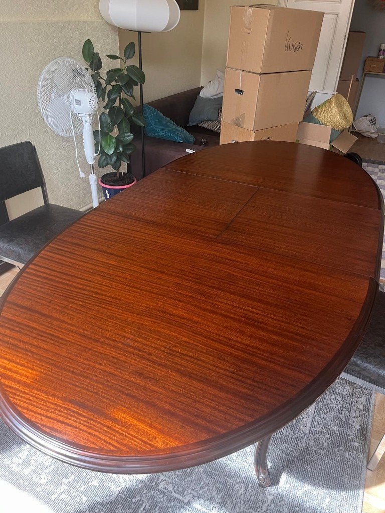Eettafel, Ophalen