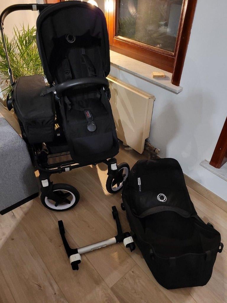 Bugaboo donkey 6 dubbele kinderwagen, Ophalen, Bugaboo, Zo goed als nieuw, Combiwagen