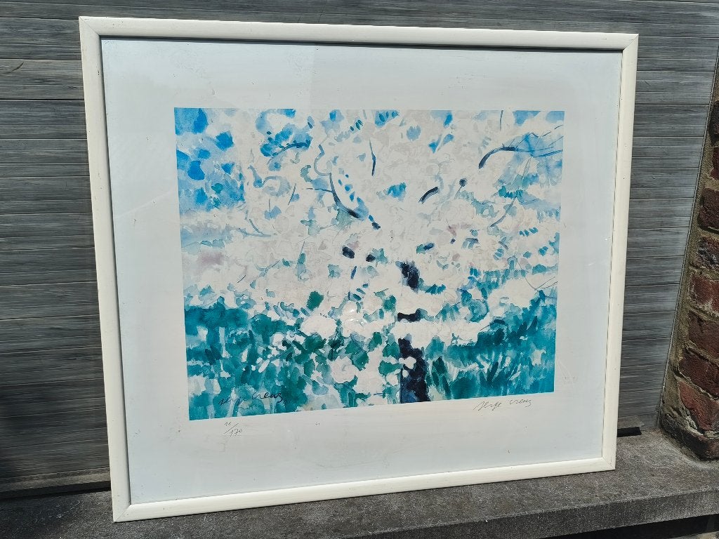 Lithographie signe serge creuz, Enlèvement ou Envoi, Lithographie