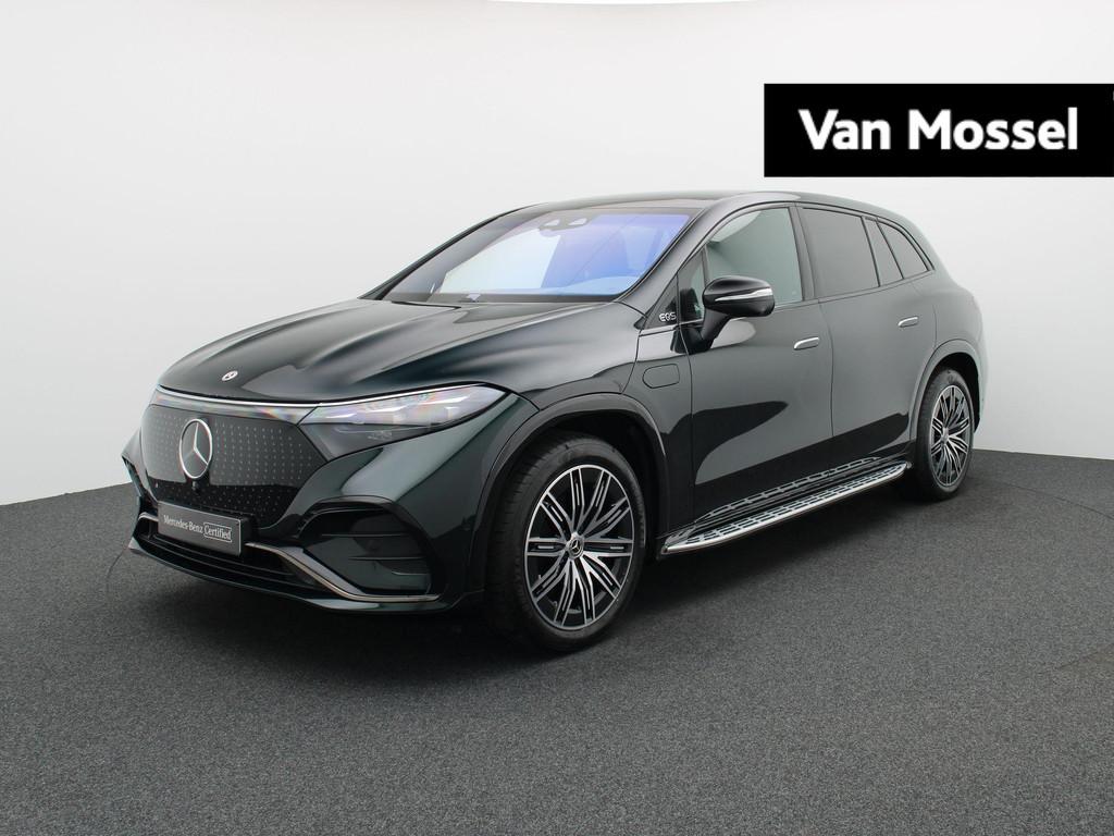 Mercedes-Benz EQS SUV 450+ AMG Line + NAPPA + PANO + HEAD UP, Auto's, Mercedes-Benz, Euro 5, Achterwielaandrijving, Gebruikt, Leder