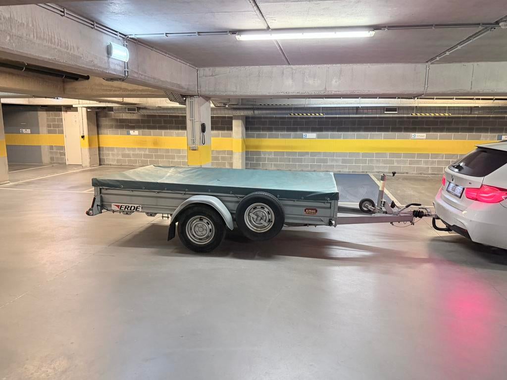 Remorque freinée 750 kg ou 1350 kg, Enlèvement, Utilisé