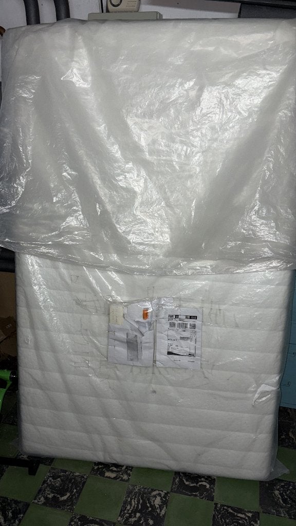 Campermatras (90x150 cm) – 12 cm dik met afneembare hoes, Ophalen, Zo goed als nieuw, 1-persoons