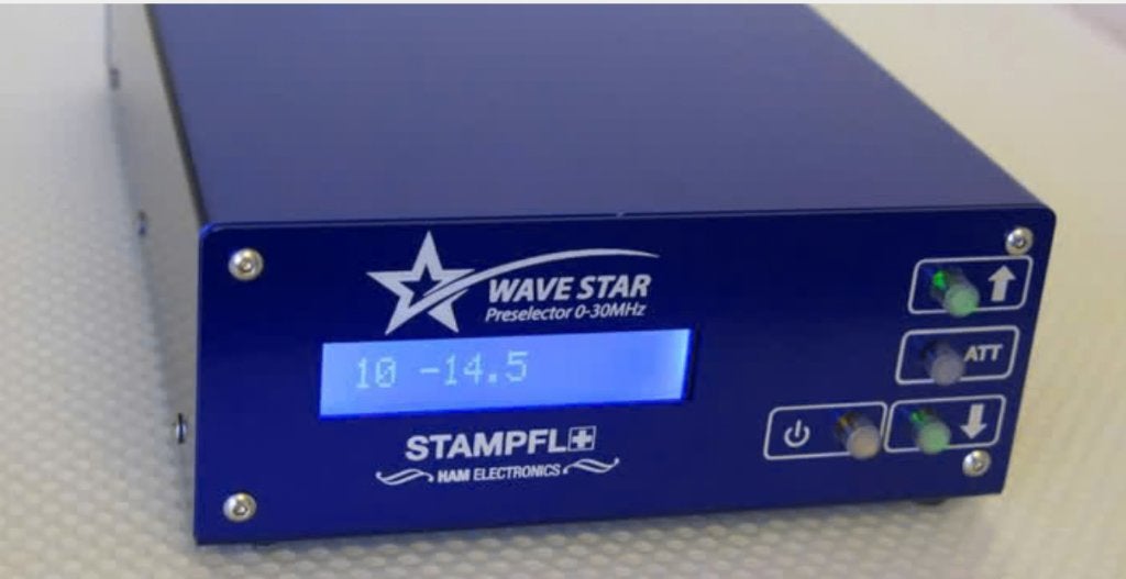 Filtre de présélection Stampfl Wavestar 0-30 MHz, Télécoms, Émetteurs & Récepteurs, Enlèvement ou Envoi, Comme neuf