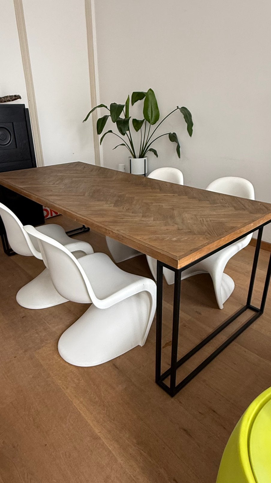 Verner panton s chairs, Ophalen, Kunststof, Gebruikt, Space age