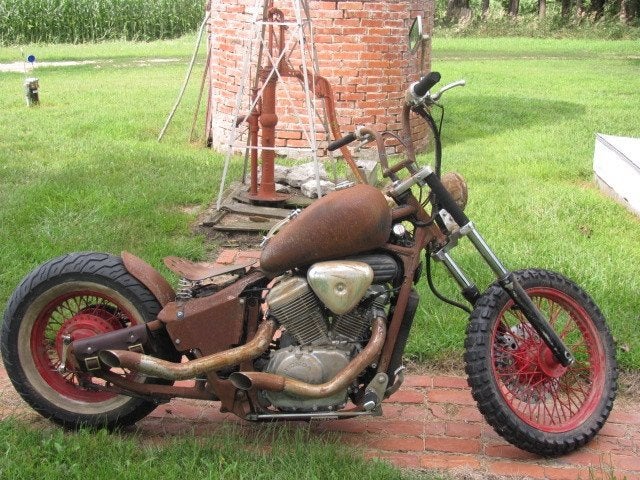 yamaha 400cc chopper bobber, 400 cc, Chopper, Gebruikt
