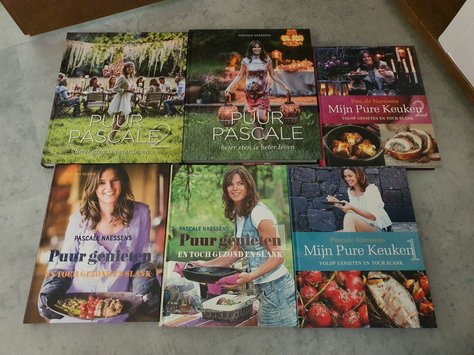 Kookboeken Pascale Naessens, Boeken, Ophalen