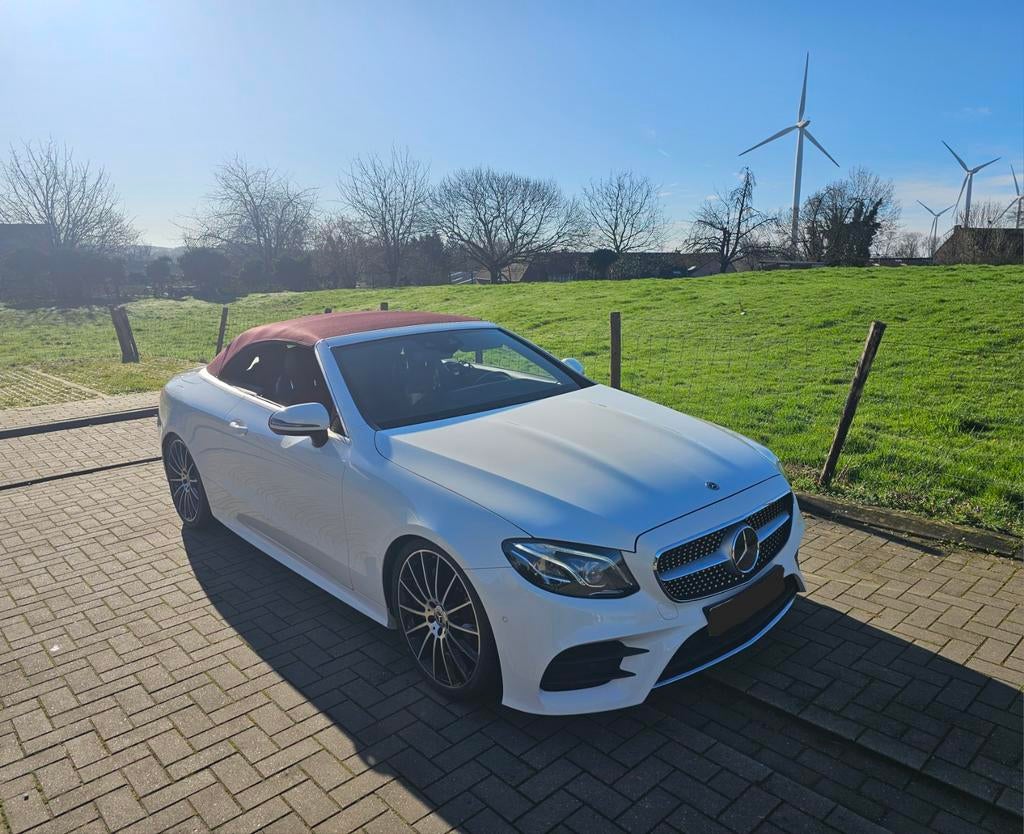 Mercedes E-Klasse Cabrio E220d AMG, Automaat, Achterwielaandrijving, Cabriolet, Wit