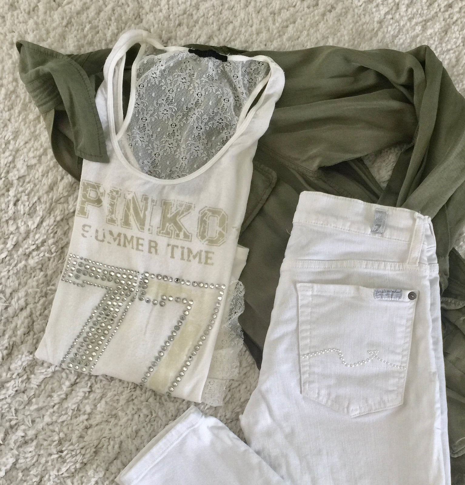 Top Pinko, Kleding | Dames, Topjes, Maat 38/40 (M), Wit, Ophalen of Verzenden, Zo goed als nieuw